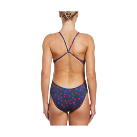 Nike Hydrastrong Mulitple Print Cutout One Piece  Team Print  Nike