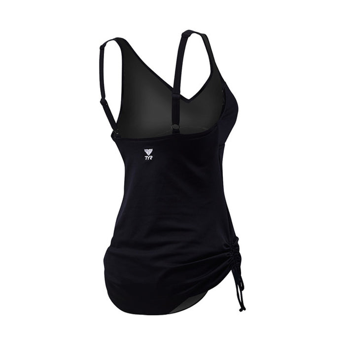 Tyr Fitness Swimsuit Solid V-neck